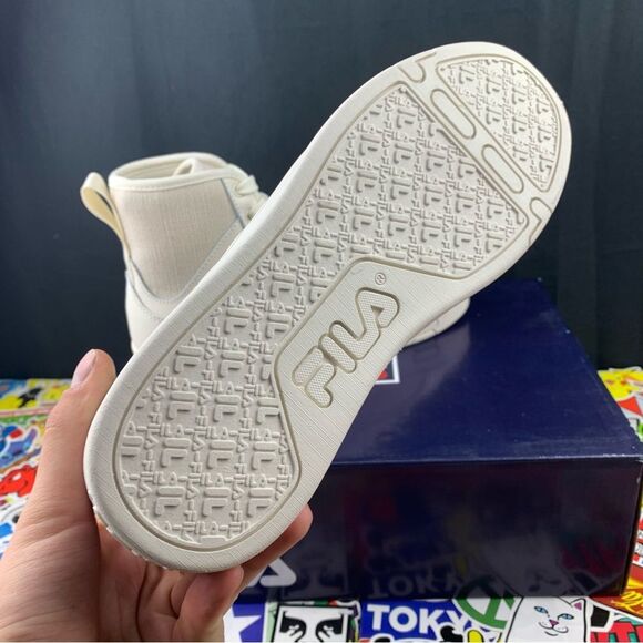 Fila Madina Gardenia Woven High Tops Womens Various Sizes - Picture 4 of 15